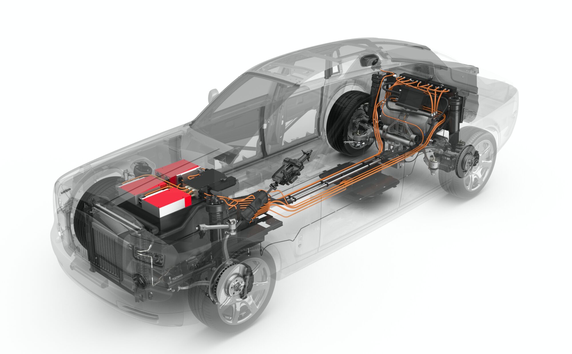 「ファントムEE」の設定は、世界最大の乗用車用バッテリーを搭載