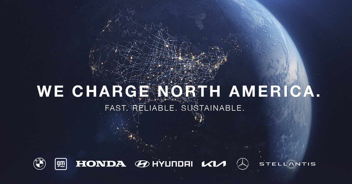 ヒョンデも参加するハイパワー北米充電ネットワーク