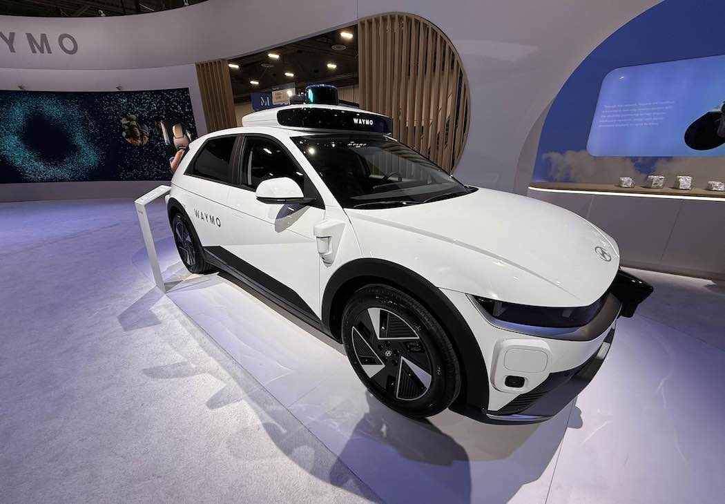 Waymoの完全自動運転技術が搭載される予定のIONIQ5