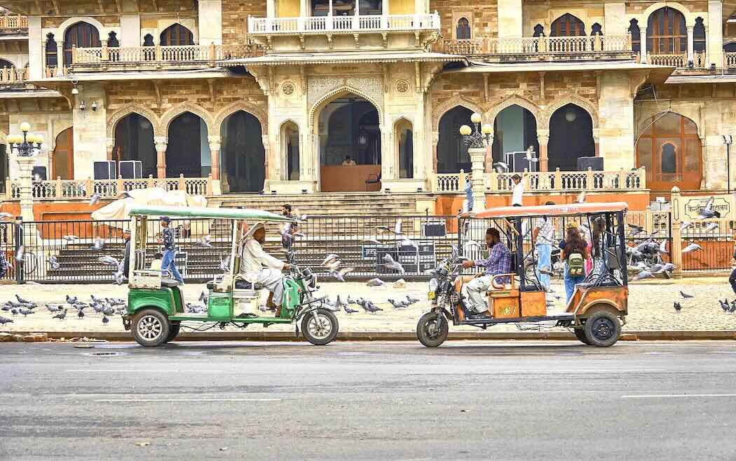 インドの電動三輪車「オートリキシャ