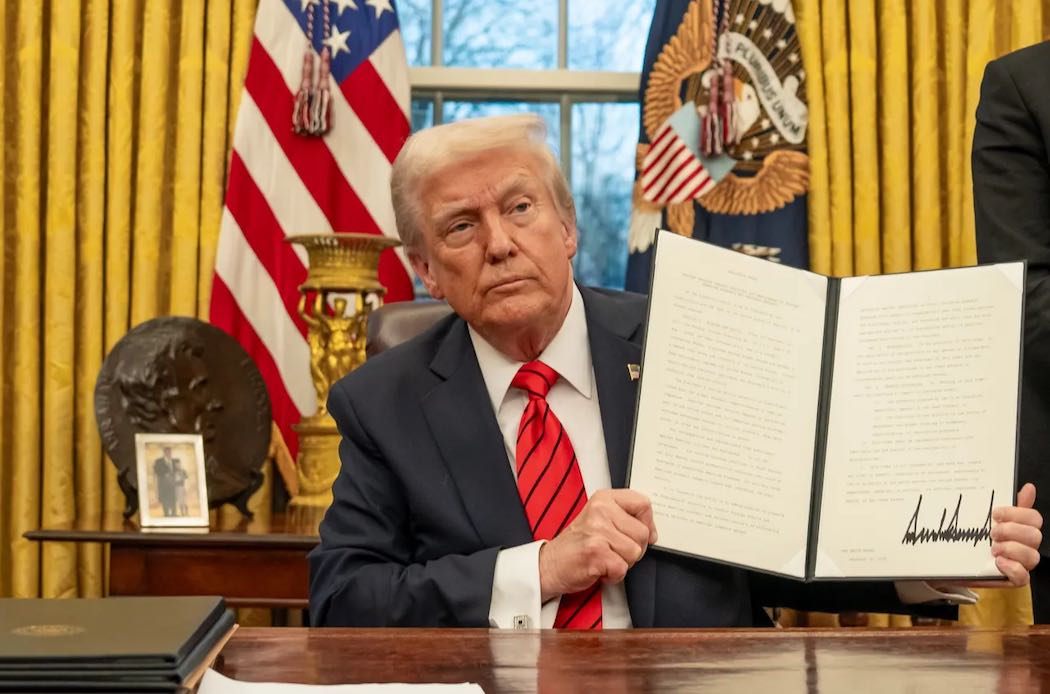 4月29日に就任100日目を迎えたドナルド・トランプ米大統領(写真:ホワイトハウス公式HPより)