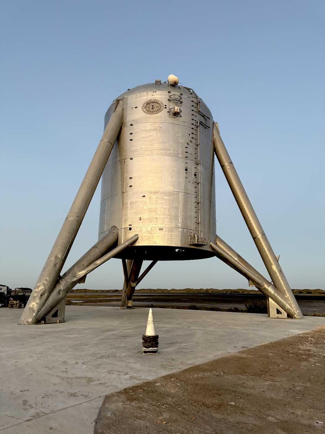 スターシップの原形となるロケット「スターホッパー」