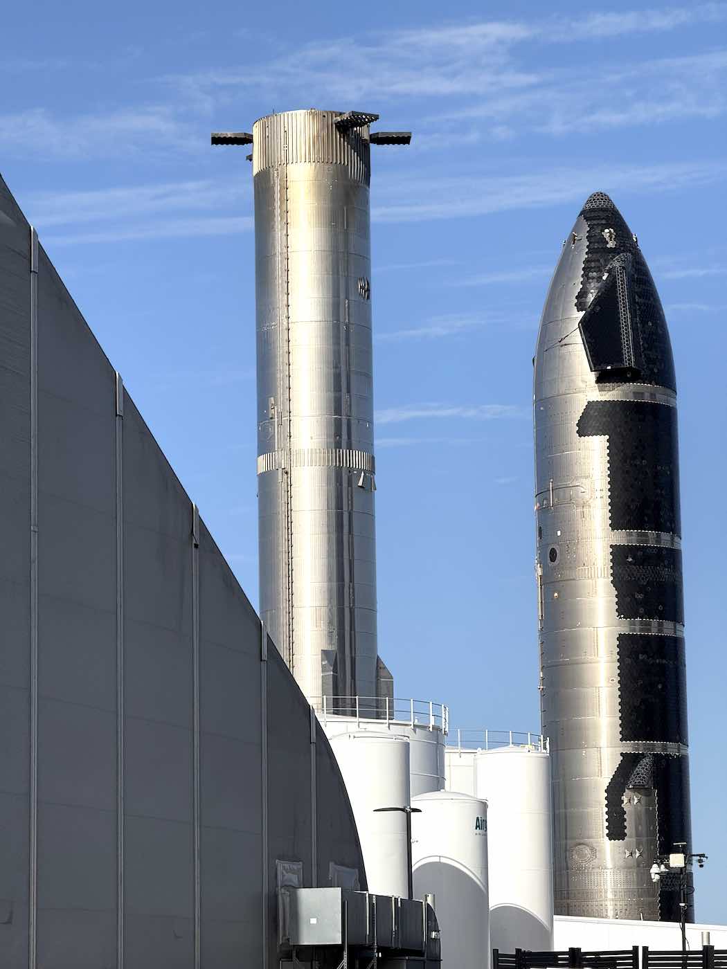近くで見れるロケット