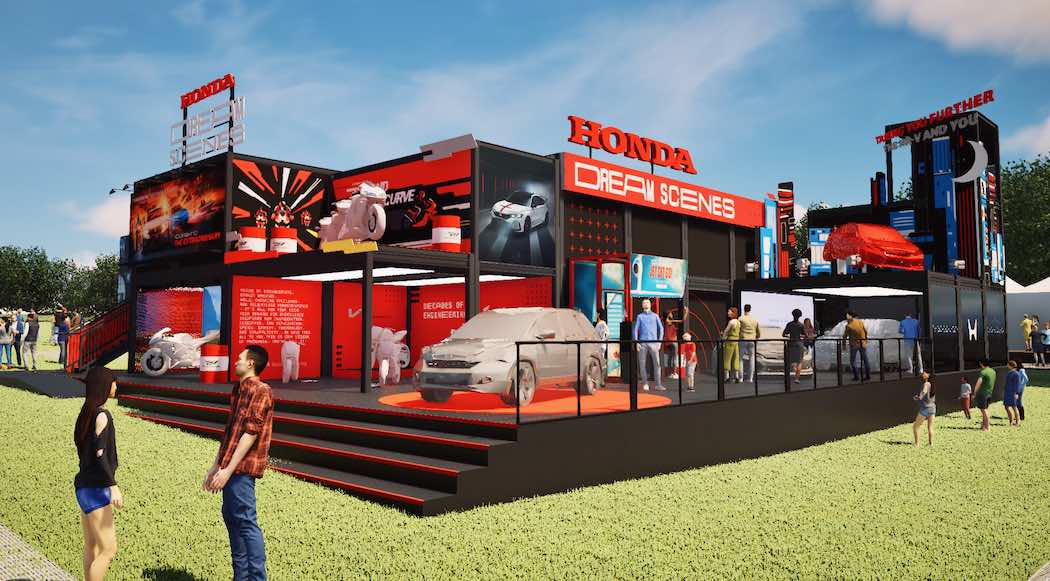 グッドウッド・フェスティバル・オブ・スピード2025」のホンダブースイメージ
