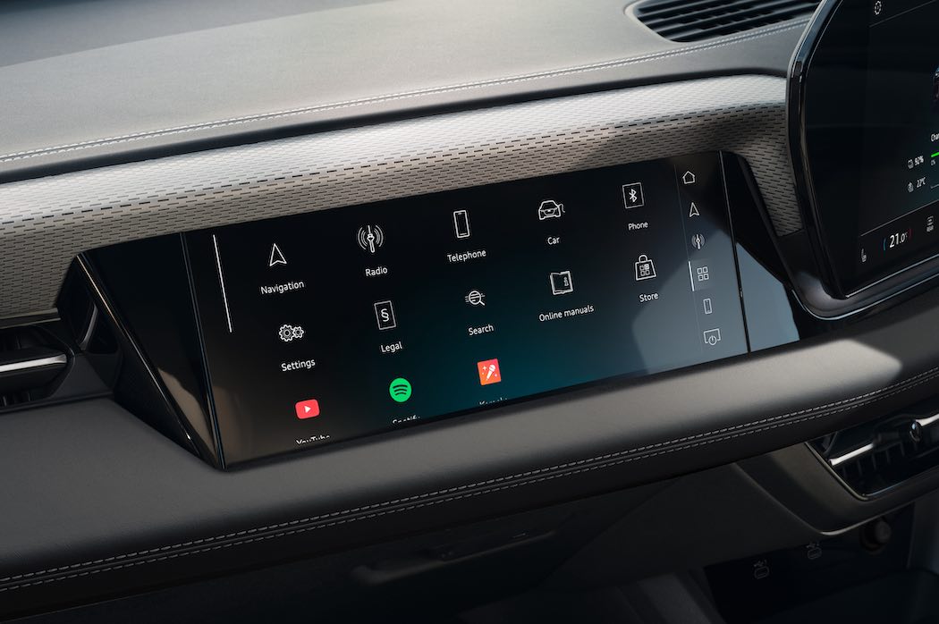 アウディとして初となるAndroid Automotive OSを採用