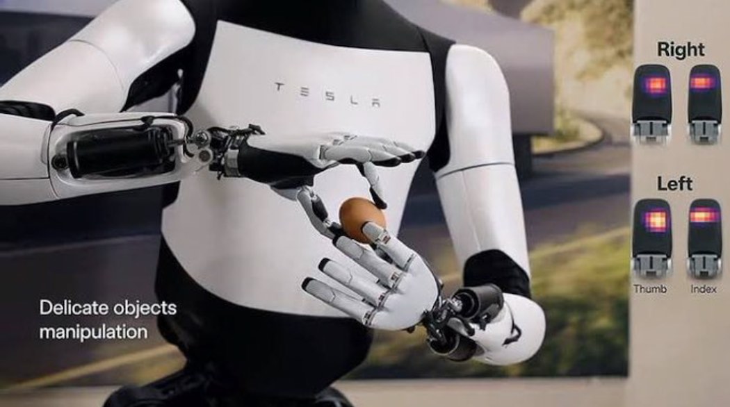 テスラの自律型ロボット「オプティマス」(写真:テスラ)