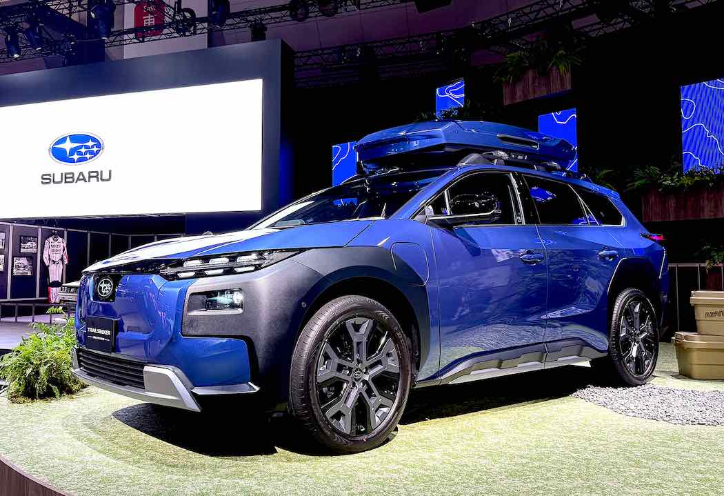 スバルのBEV国内販売２車種目となるトレイルシーカー