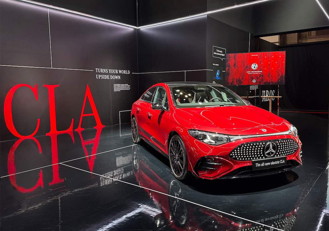 MB.OSを完全搭載したメルセデスベンツのCLA