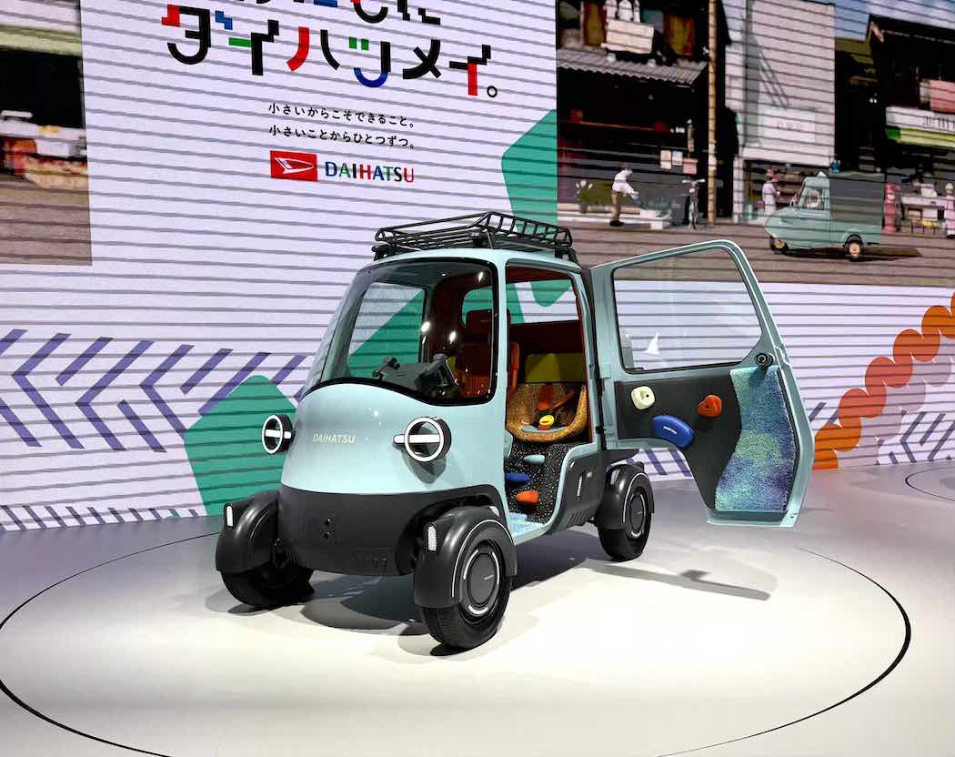 初代の精神を受け継いだ電動コンセプトカー「ミゼットＸ」