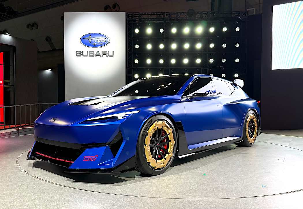 スバルのEVへの本気度が窺えるパフォーマンスE STIコンセプト
