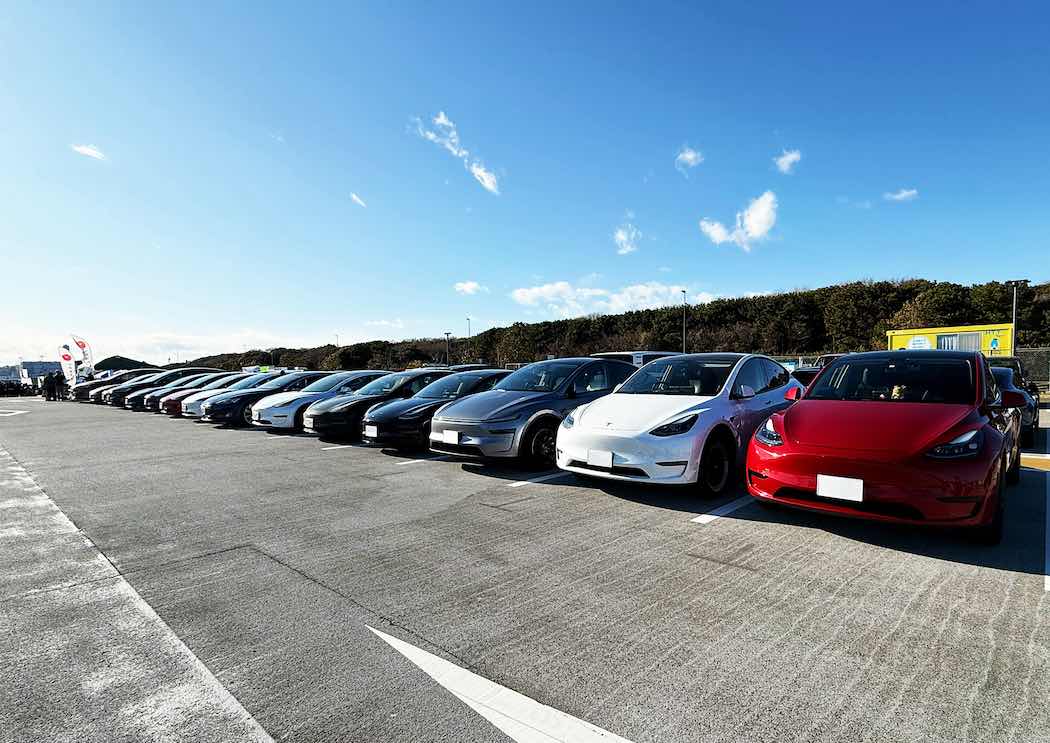 テスラオーナーズクラブジャパンとテスラオーナーも参加