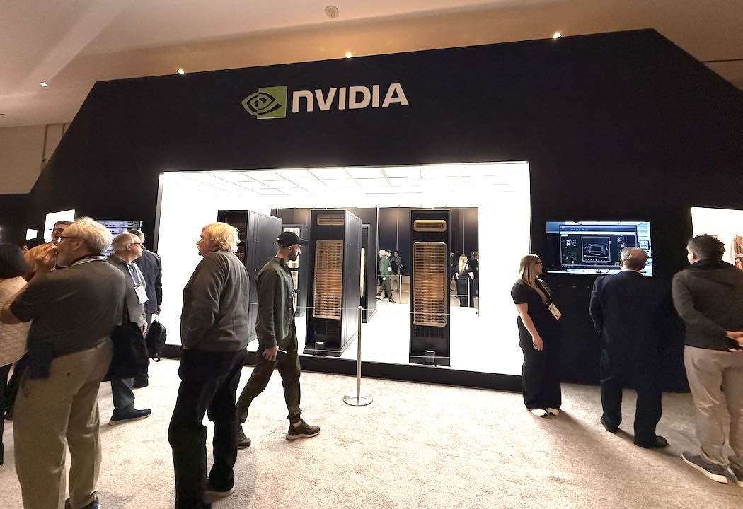 人気のNVIDIAブース