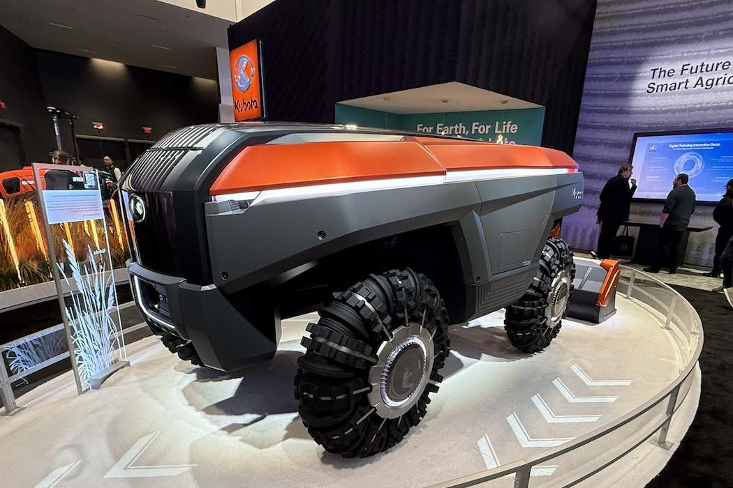 クボタの多目的農作業マシン「KVPR」