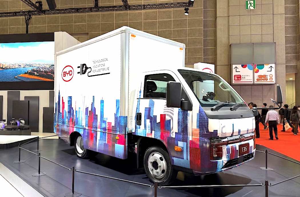 EVトラックは同等燃費水準のディーゼル車との車両価格の差額分が支給される