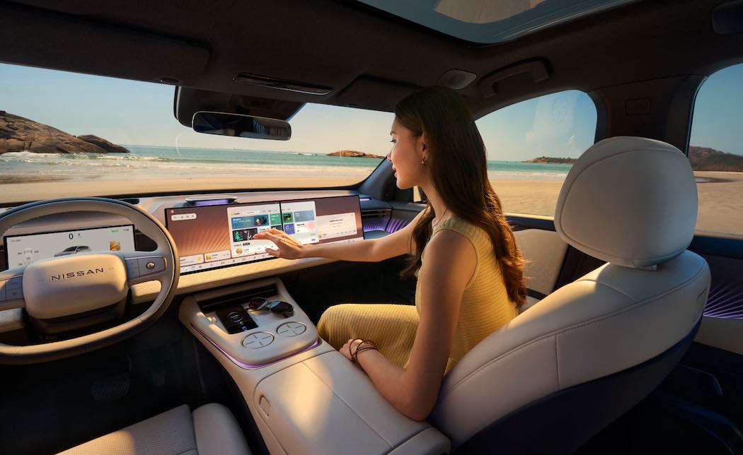 インフォテインメントシステムは「ニッサンOS 2.0」を採用