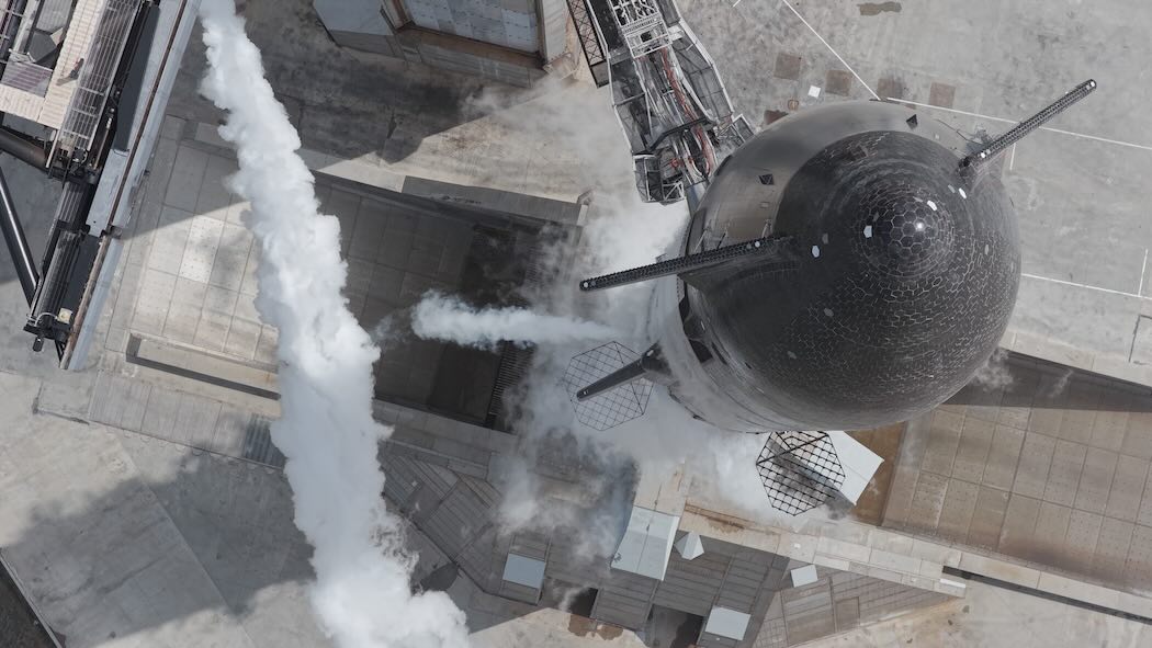スペースXは5月19日に、第12回目のスターシップ打ち上げを実施する予定（写真：スペースX公式Xアカウントの投稿より）　