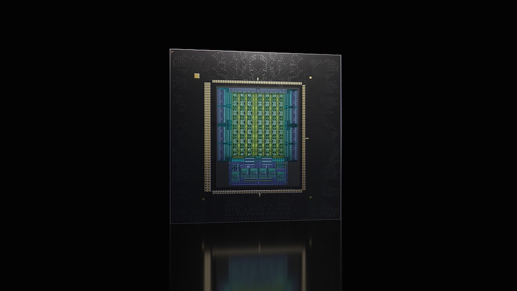 NVIDIAが発表したAI処理・データセンター向けの次世代プロセッサ「NVIDIA Vera（ヴェラ）CPU」の内部回路（写真：NVIDIA）