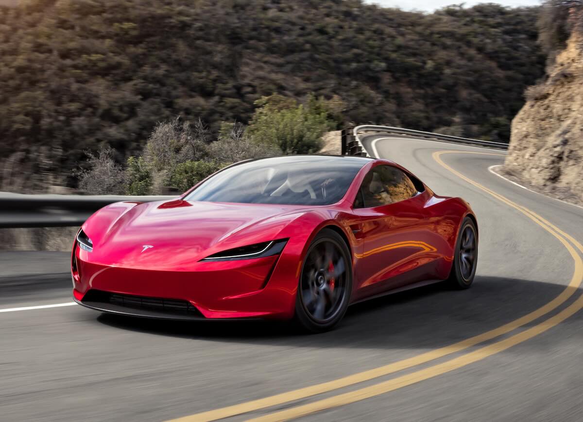 テスラが公開してきた2代目ロードスター（写真提供元：Tesla, Inc. ）